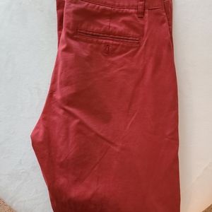 Red Bonobos' Chinos Athletic Fit 33/30